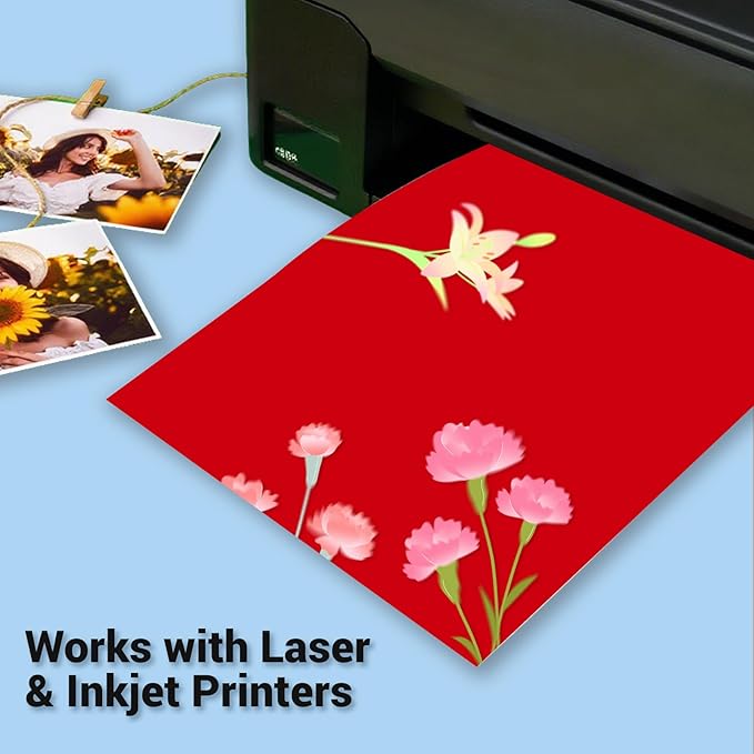 Cardstock Paper, 80 Sheets Christmas Card Stock, 200GSM Thick Printer Paper - Image 5