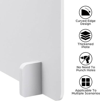 STOBOK Anti-Droplet Partition Board 15.7X11.8 Inch Desktop Spray Proof Guard - Image 9