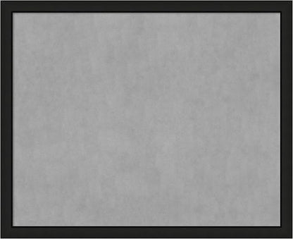 Amanti Art Black Framed Magnetic Board 35x43 X-Large Vision Board by AmantiArt
