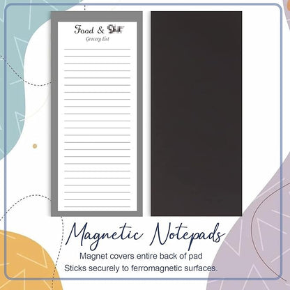 Utron 2 Pack Magnetic Notepads for Refrigerator, 100 Pages/Book Grocery List - Image 5