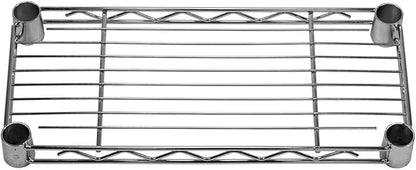 Shelving Inc. 8" d x 18" w Chrome Wire Shelving - Image 3