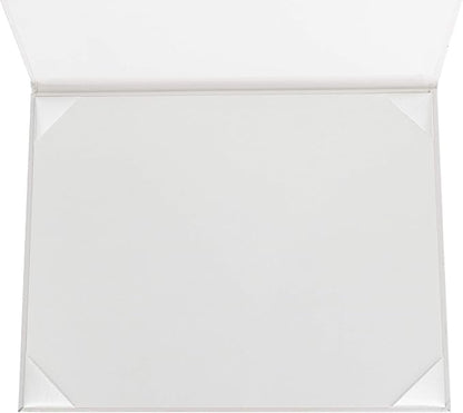 GraduationMall 8.5"x11" Smooth Padded Diploma Cover Certificate Holder White - Image 4