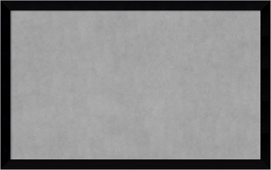 Amanti Art Black Framed Magnetic Board 27x43 Large Vision Board by AmantiArt