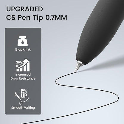 JIMMIDDA 8Pcs Black Gel Pens - Image 3