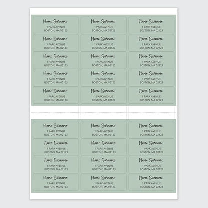 Dotty about Paper Personalized Sage Green Colorblock - Image 3