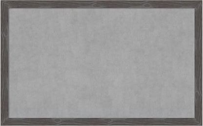 Amanti Art Grey Framed Magnetic Board 27x43 Large Vision Board by AmantiArt
