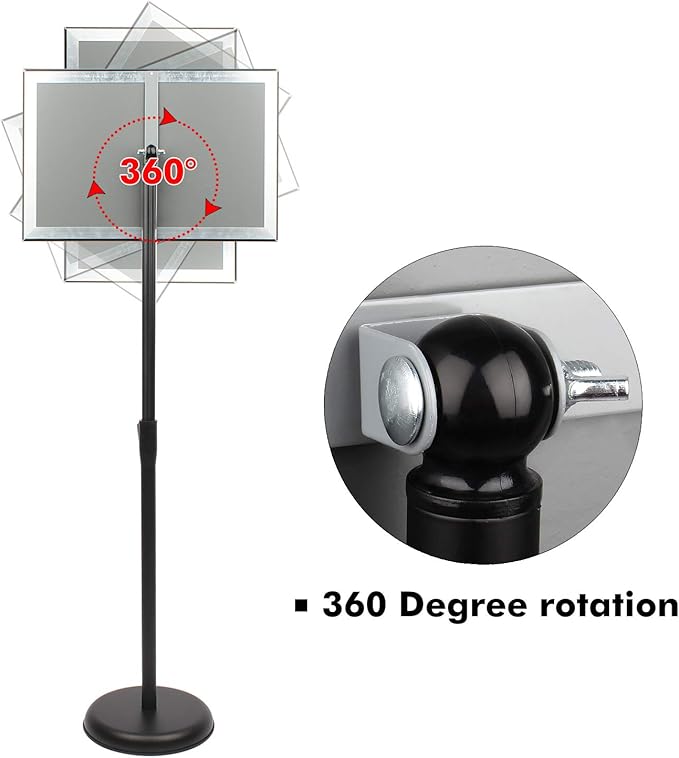 DISPLAYSWORKER Sign Stand, Sign Holder Floor Stand - Image 3