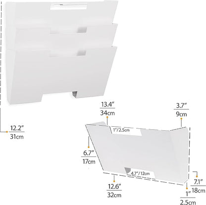 Wallniture Lisbon Wall File Holder Organizer - Image 3