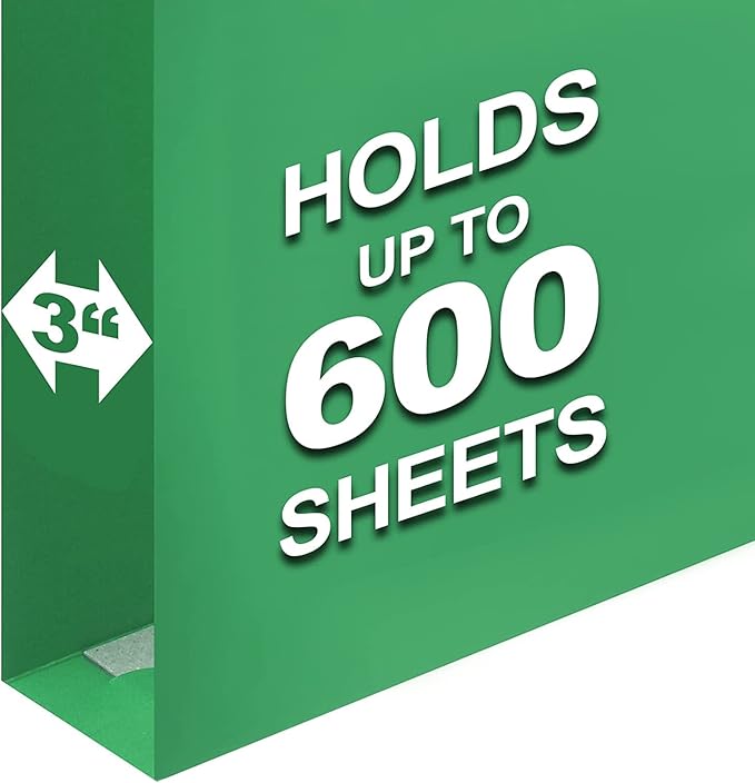 HERKKA Extra Capacity Hanging File Folders, 60 Pack Reinforced Letter Size - Image 3