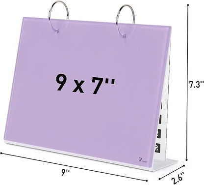 Desktop Glass Dry Erase & Acrylic Aesthetic Desk Calendar Weekly To-do List - Image 7