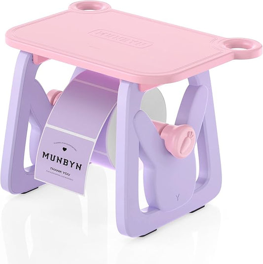 MUNBYN Label Holder for Rolls and Fanfold Labels, Thermal Sticker Holder for by MUNBYN