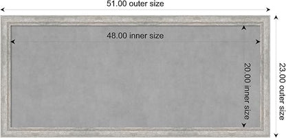 Amanti Art Silver Framed Magnetic Board 23x51 Oversize Vision Board - Image 3