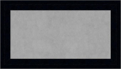 Amanti Art Black Framed Magnetic Board 16x28 Small Vision Board by AmantiArt