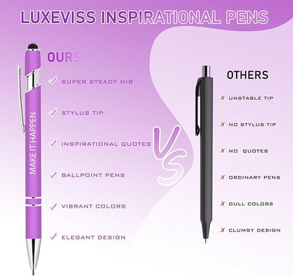 Luxeviss 50 Pcs Inspirational Pens Bulk - Image 2