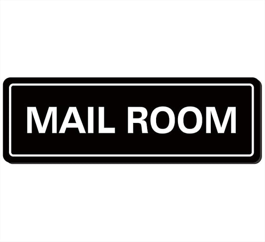 Mail Room Sign – Premium Frosted Acrylic Material, Strong Self-Adhesive by Unknown