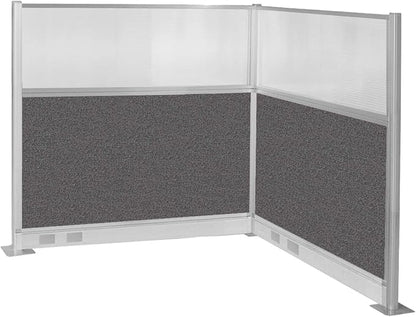 Versare Pre-Configured Hush Panel Electric Cubicle | Workstation Divider Walls by VERSARE