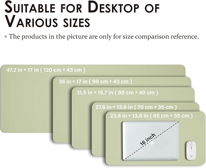 HOMIEAZICOZI Leather Desk Mat - Image 5