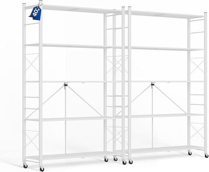 ALANNG 40" W Foldable 5-Tier Storage Shelves by ALANNG