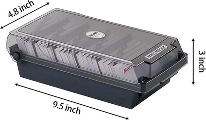 MyLifeUNIT Business Card Holder, 2.2" x 3.5" Index Card Organizer - Image 3
