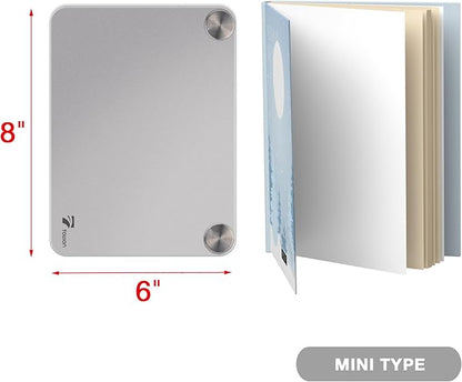 Silver Metallic Glossy Mirror Small Whiteboard - Image 7