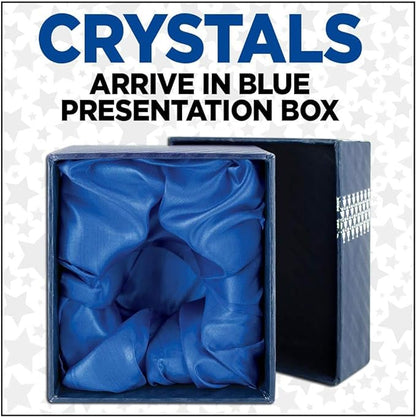 Crown Awards Personalized Jade Horizon Crystal Clock – Premium Jade Crystal - Image 6