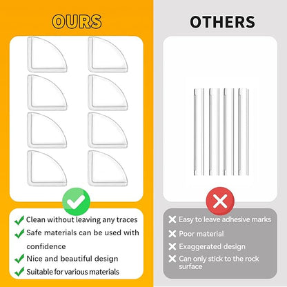 EBUKTUK 8pcs, Table Corner Protector, Corner Protector to Cover Sharp Furniture - Image 4
