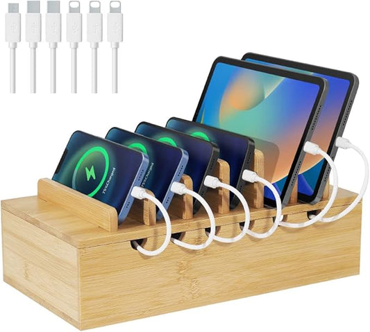 LEOKKARR Bamboo Charging Station by LEOKKARR