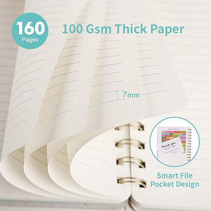 Spiral Notebook-5.75" x 8.125" College Ruled Journal - Image 4
