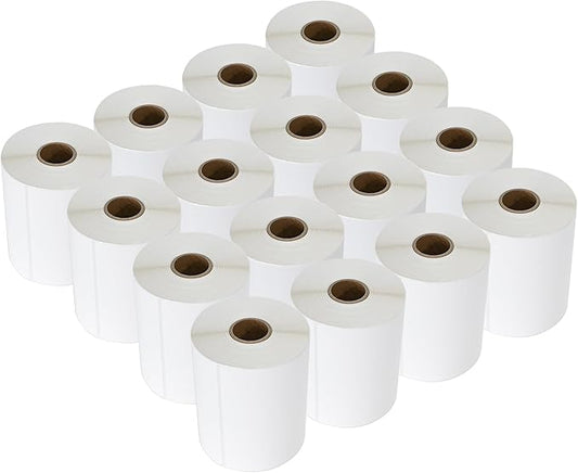 L LIKED 4000 Count 4" x 6" Direct Blank Thermal Shipping Labels by LLIKED