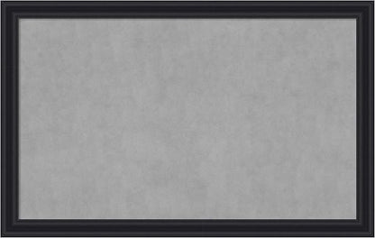 Amanti Art Black Framed Magnetic Board 28x44 Large Vision Board by AmantiArt