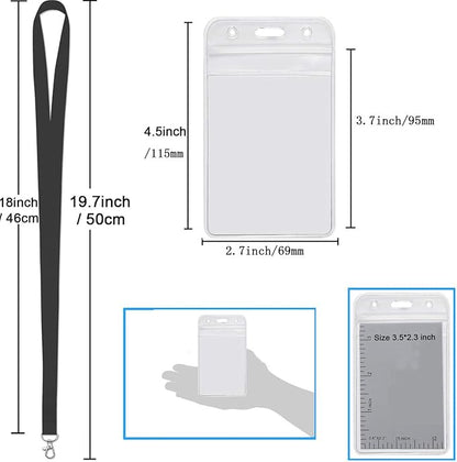 YOUOWO 5 Pack 5Colours Lanyards - Image 3