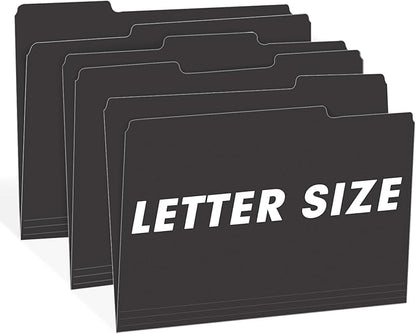 File Folder, RAZCC 150 Pack 1/3 Cut Tab File Folders Letter Size, Folders - Image 6