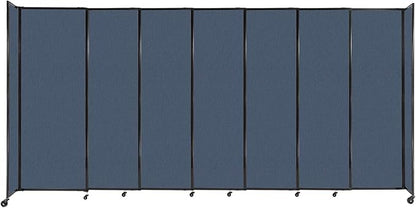 Versare Straightwall Sliding Portable Wall Partition | Freestanding Office by VERSARE