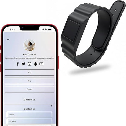 Digital Business Card Wristband by itapring