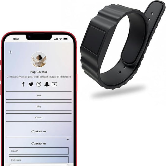 Digital Business Card Wristband by itapring