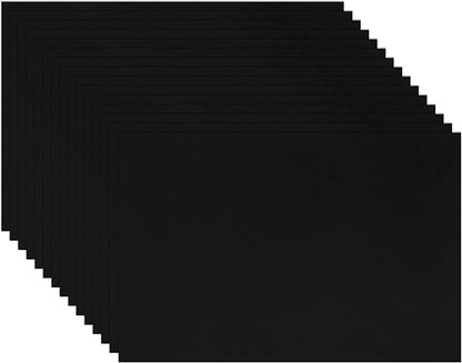 Guakicae 150 Sheets Black Cardstock 4 x 6 Printer Paper, 300gsm/110lb by Guakicae