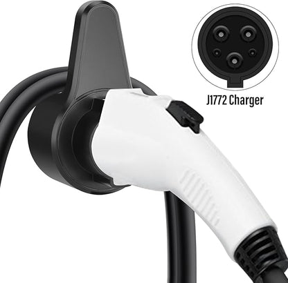 J&D EV Charger Holder for SAE J1772 Charger, EV Type 1 Plug Holder Wall Mount - Image 2