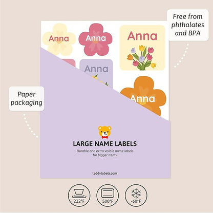Large Name Labels for Kids - Image 3