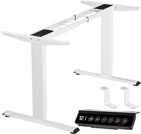 BIZUM Standing Desk Frame Dual Motor, Standing Desk Legs Up to 47.2", Computer by Unknown
