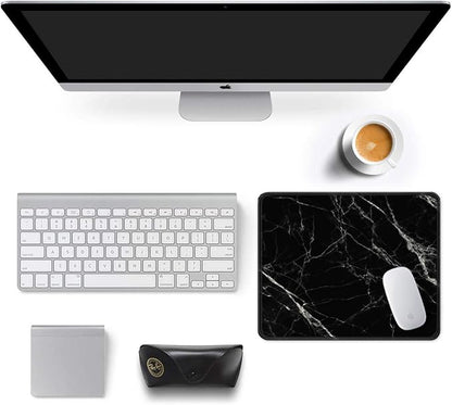 Auhoahsil Mouse Pad, 12 x 10 in Nature Marble Theme Computer Mouse Pad - Image 3
