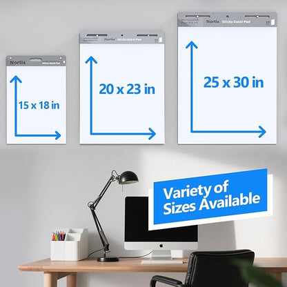Nortix Sticky Easel Pads, Anchor Chart Paper, Chart Paper - Image 6
