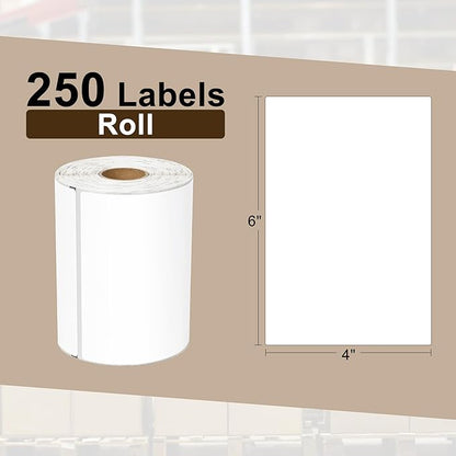 L LIKED 7, Compatible with Zebra, 250 Labels per Roll, 30 Rolls - Image 3