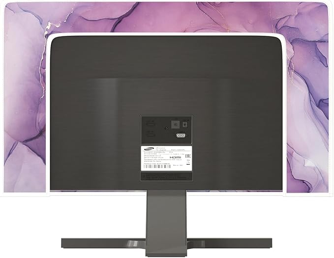 Baocicco Fashion Violet Marble Waterproof TV Dust Cover 80 Inch Anti-Static - Image 5