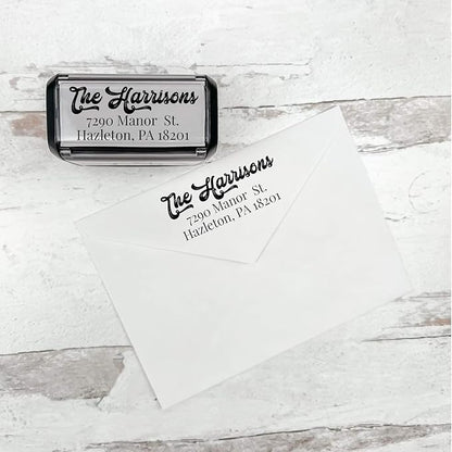 Self Inking Modern Address Stamps | Custom Return Address Stamper - Image 7