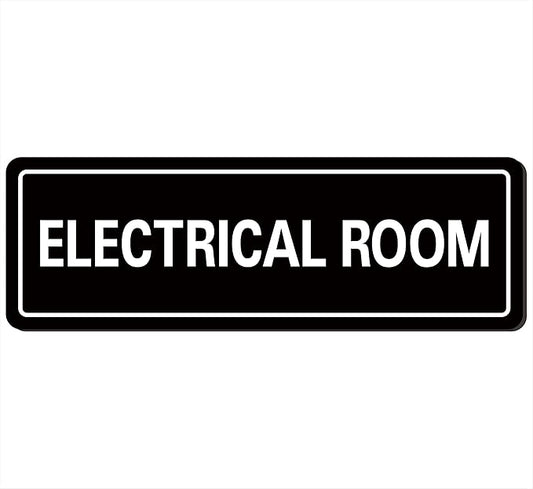 Electrical Room Sign by Unknown