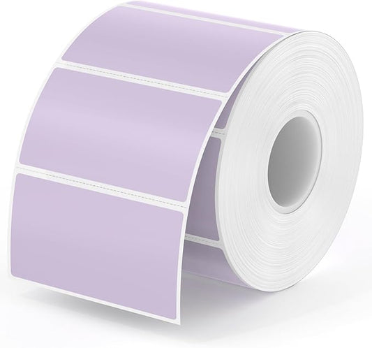 MUNBYN 2.25"x1.25" Thermal Sticker Labels, 1000 Sheets/Roll by MUNBYN