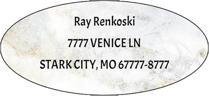 Made in USA Custom Return Address Stickers Labels Customized Mailing Label by HOOKAH+SUN