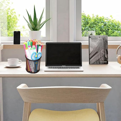 SNOW COOLER Pen Holder Mesh Pencil Holder Metal Pen Holder Pencil Holder - Image 9