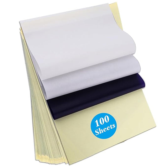 Yangna Tattoo Transfer Paper 100 Sheets Bulk A4 Thermal Stencil Paper by Yangna