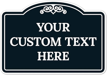 Custom Decorative Sign, Personalized Metal Sign by SigoSigns